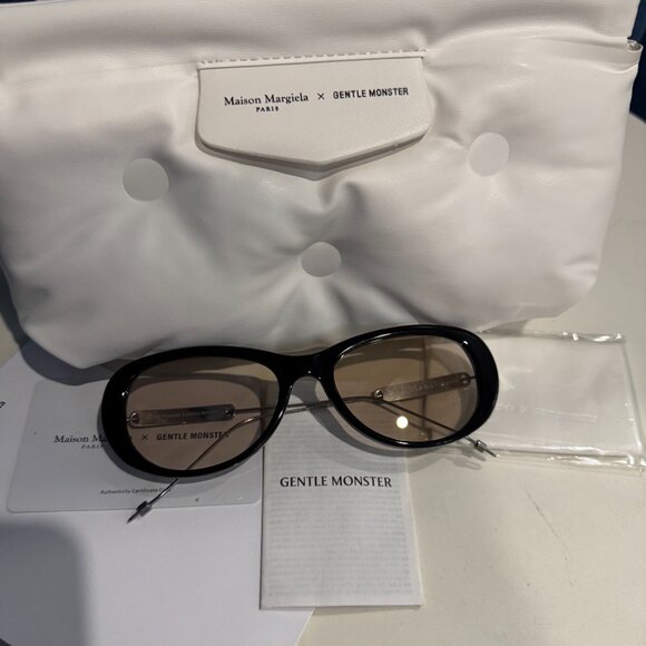 Maison Margiela x Gentle Monster Designer Oval Frame Sunglasses